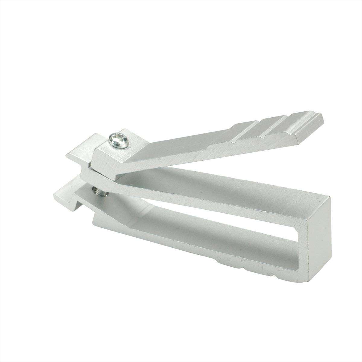 Value 26.99.0317 19 Zoll Netzwerkschrank-Frontblende Silber