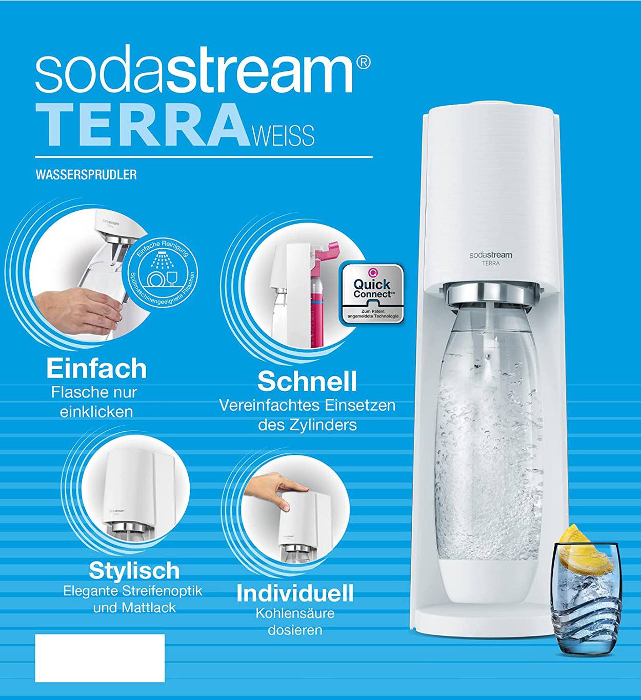 SodaStream Terra Home & Living Haushaltskleingeräte