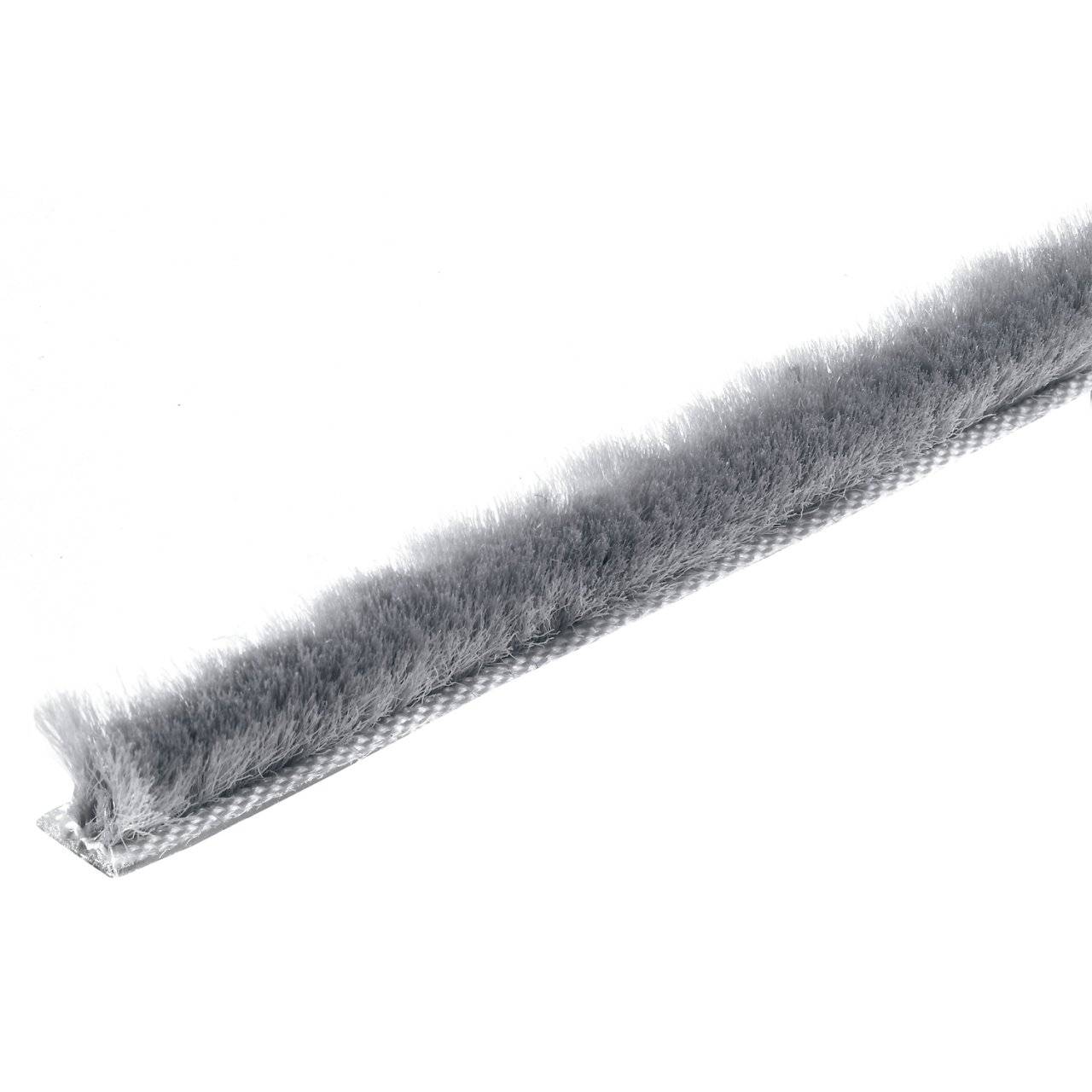 Hettich Bürstenleiste selbstklebend grau Höhe 8 mm, Länge 2500 mm