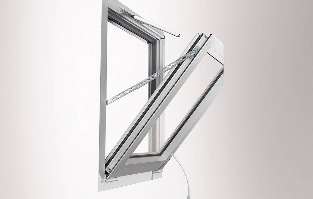 Geze OL 90 N Schere weiss RAL 9016