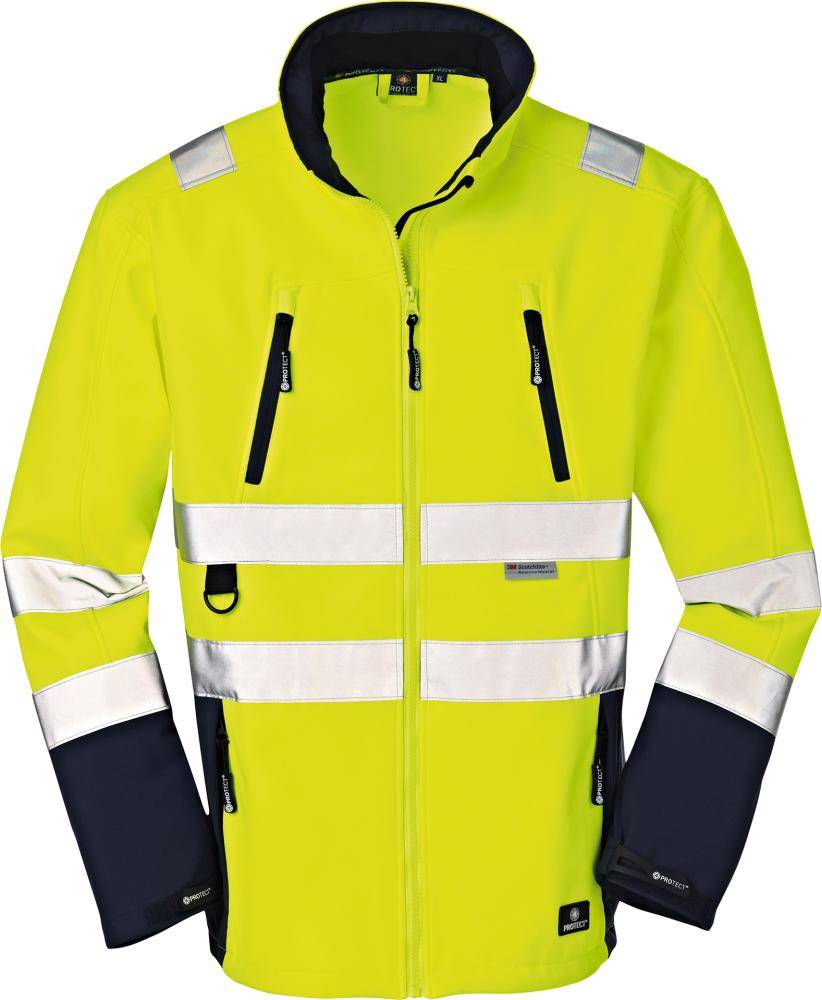 JackePittsburgh,Softshellleuchtgelb/navy,Gr.XL - Artikel: 4031301045533