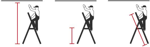 KRAUSE MONTO KlappTritt Toppy XL, 3 Stufen