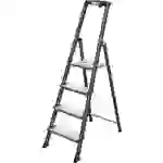 Krause 126429 Aluminium Stufen-Stehleiter Arbeitshöhe (max.): 2.85m Silber DIN EN 131 4.2kg Krause 126429 Aluminium Stufen-Stehleiter Arbeitshöhe (max.): 2.85m Silber DIN EN 131 4.2kg
