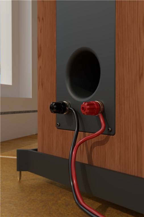 Goobay 67734 Lautsprecherkabel 2x 1,50 mm² CCA Litze / Audiokabel Boxenkabel / Subwoofer Kabel / Rot Schwarz / 50m