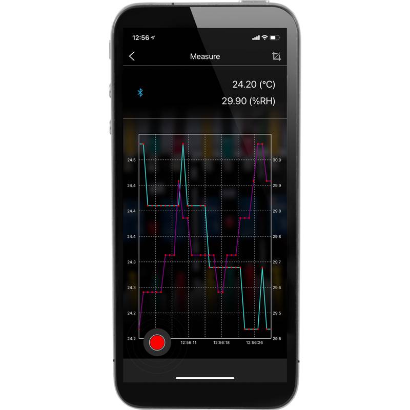 PCE Instruments PCE-555BT Luftfeuchtemessgerät (Hygrometer)