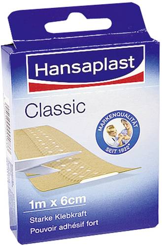 Hansaplast CLASSIC Standard Pflaster (L x B) 1m x 6cm