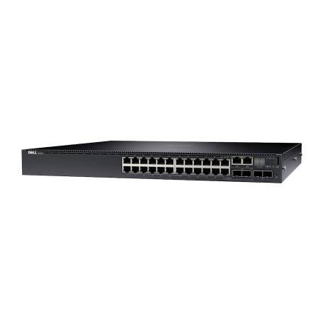 Dell 210-ABOD Switch - 24 Anschlüsse - L3 - managed - stapelbar Netzwerkgerät