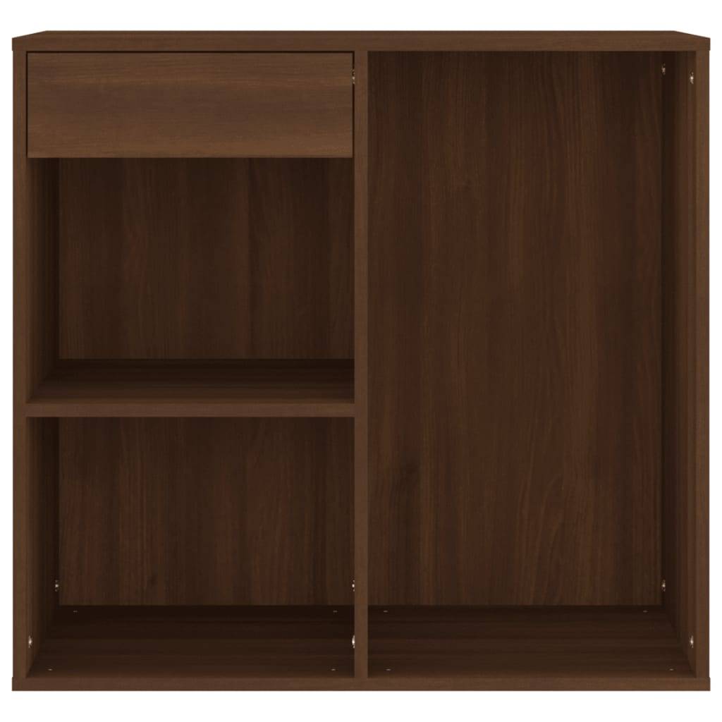 vidaXL Kosmetikschrank Braun Eichen-Optik 80x40x75 cm Holzwerkstoff