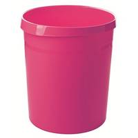 HAN GRIP 18190-56 Papierkorb 18 l (Ø x H) 312 mm x 345 mm Polypropylen Pink 1 St.