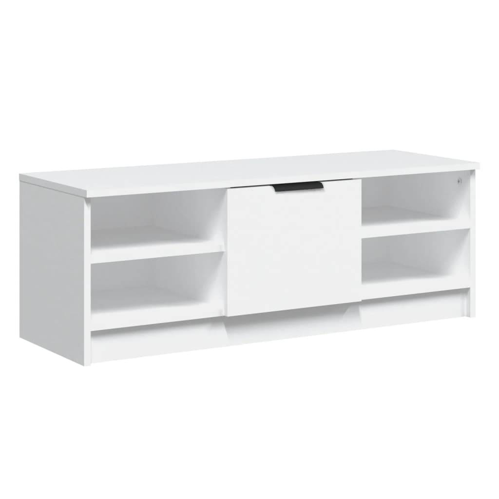 vidaXL TV-Schrank Weiß 102x35,5x36,5 cm Holzwerkstoff