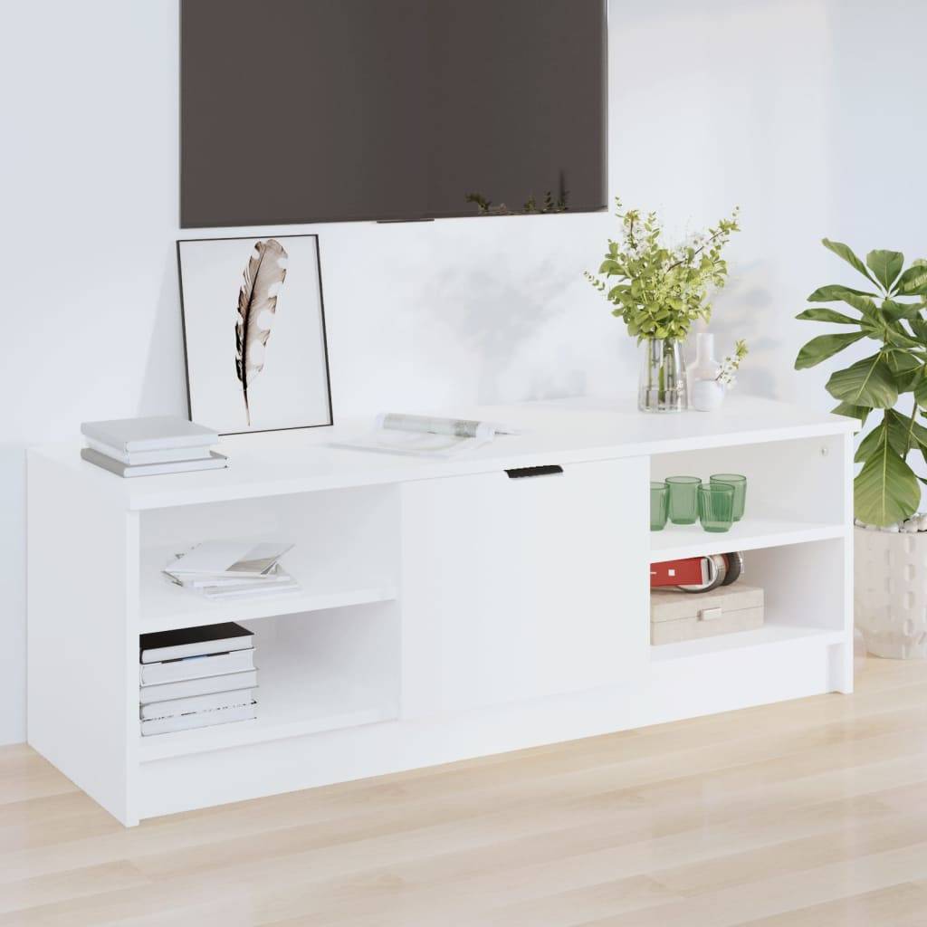 vidaXL TV-Schrank Weiß 102x35,5x36,5 cm Holzwerkstoff