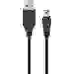 Goobay USB 2.0 Hi-Speed Kabel, schwarz USB 2.0-Stecker (Typ A) > USB 2.0-Mini-Stecker (Typ B, 5-Pin) 1.5 m