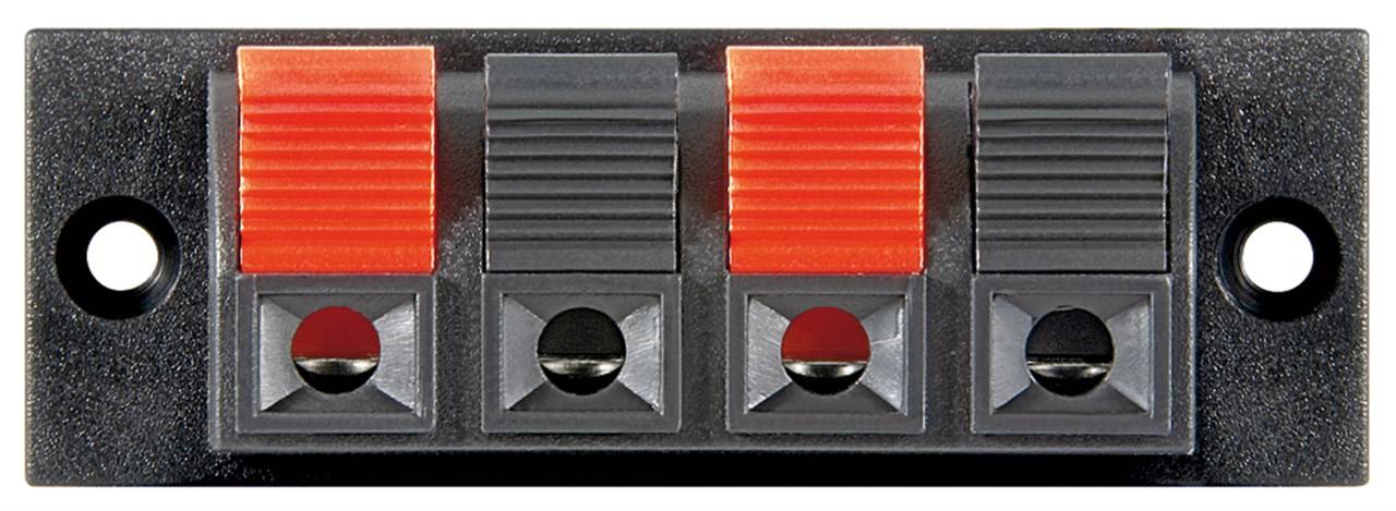 Goobay Lautsprecher Terminal Lautsprecher-Terminal 4-polig