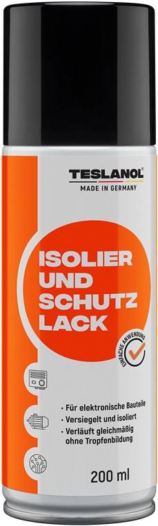 Teslanol Isolier- und Schutzlackspray vielseitig einsetzbar in elektronischen Geräten - 200 ml 200 ml