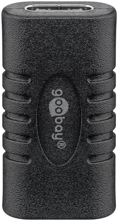 Goobay USB 3.2 Gen 1 (USB 3.0) Adapter [1x USB-C® Buchse - 1x USB-C® Buchse] Adapter