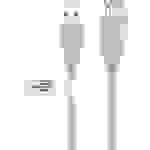Goobay USB 2.0 Hi-Speed Verlängerungskabel mit USB Zertifikat, Grau USB 2.0-Stecker (Typ A) > USB 2.0-Buchse (Typ A) 1.8