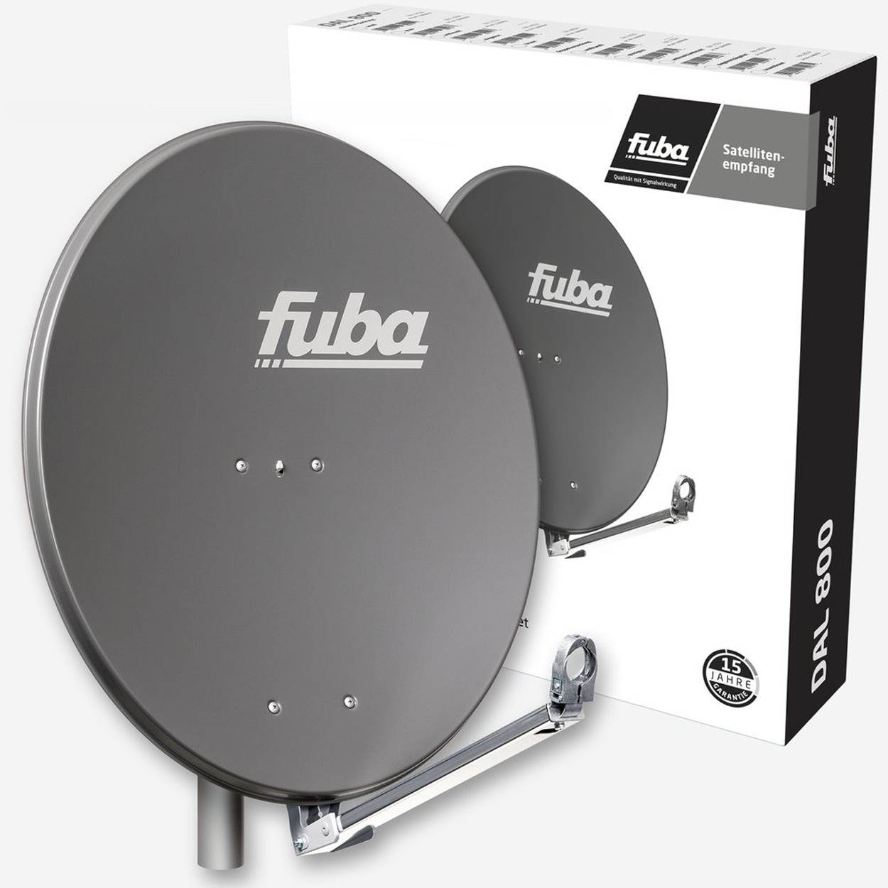 fuba DAL 800 A SAT Antenne Reflektormaterial: Aluminium Anthrazit