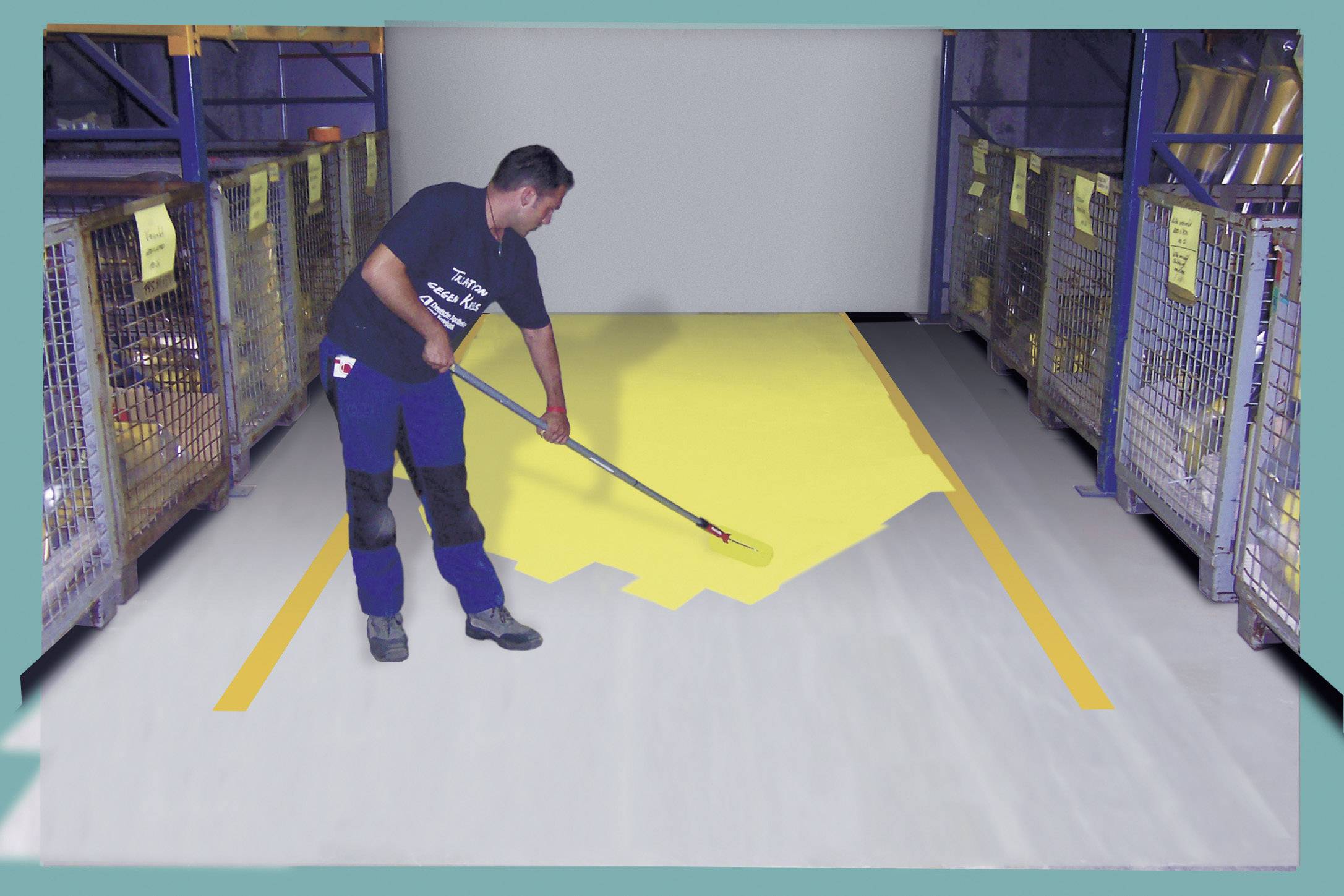 Moravia PROline-paint Hallenmarkierfarbe Grau 5 l