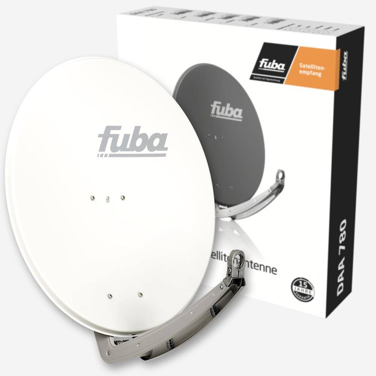 Fuba DAA 780 W Satellitenantenne 78 cm Aluminium Weiß