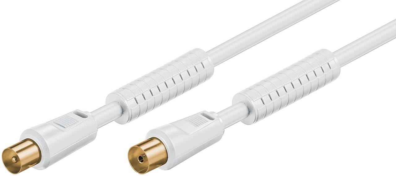 Secomp - Antennenkabel - IEC-Anschluss männlich zu IEC-Anschluss weiblich