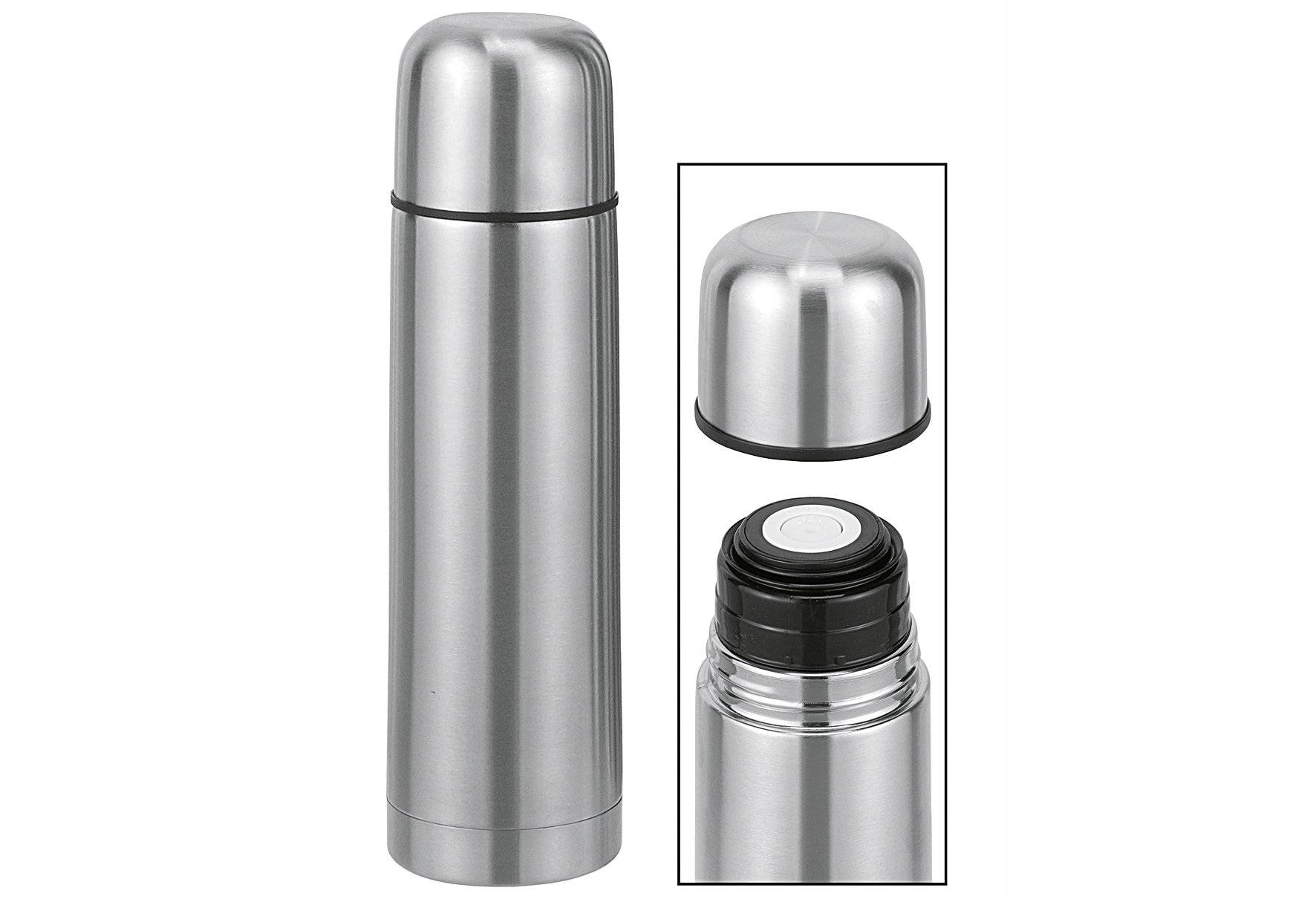 HI Isolierkanne 0,75L Isolierflasche Vakuum Thermo Flasche Thermo Kanne
