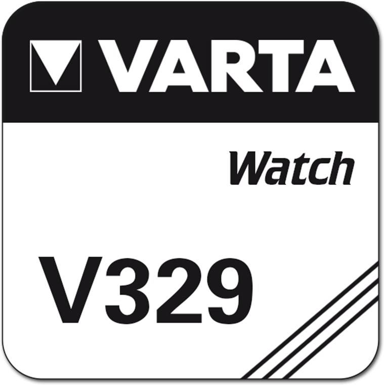 Varta Knopfzelle 329 1.55 V 1 St. 37 mAh Silberoxid SILVER Coin V329/SR731 NaBli 1