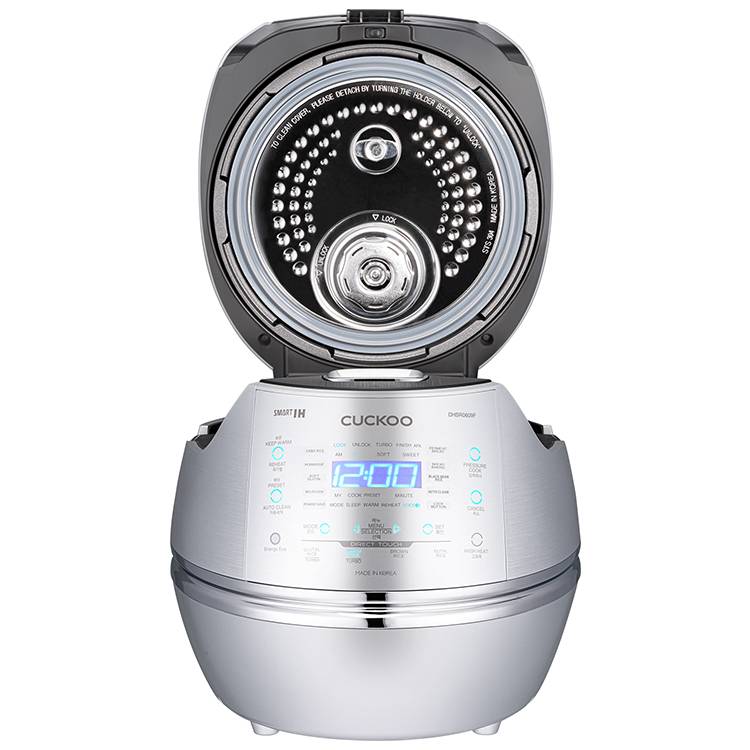 CUCKOO CRP-DHSR0609F Induktion IH Dampfdruck-Reiskocher 1080ml 6 Tassen | Fuzzy Logic | Programmierbar | GABA-Reis |