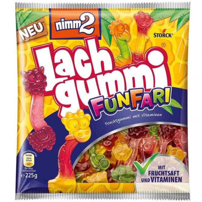 nimm2 Lachgummi Funfari 225g Inhalt: 225g