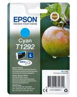 Epson Druckerpatrone T1292 Original Cyan C13T12924012