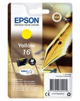 Epson 16 - 3.1 ml - Gelb - Original - Tintenpatrone - für WorkForce WF-2010 - WF