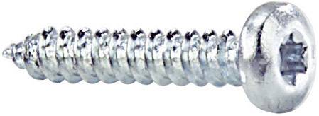 839576 Blechschrauben 2.9mm 6.5mm T-Profil DIN 7981 Stahl verzinkt 100St.