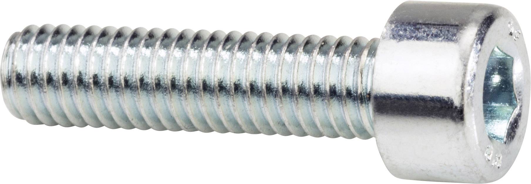 839605 Innensechskantschrauben M8 16mm Innensechskant Stahl verzinkt 100St.