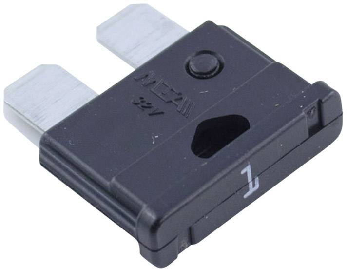 MTA Automotive 340017 Standard Flachsicherung 1 A Schwarz