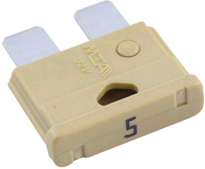 MTA Automotive 340024 Standard Flachsicherung 5A Beige