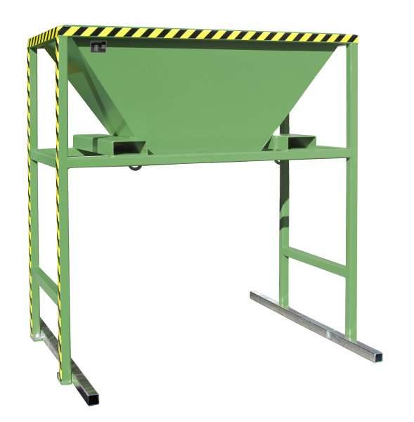 Befülltrichter BTM, lackiert, Resedagrün