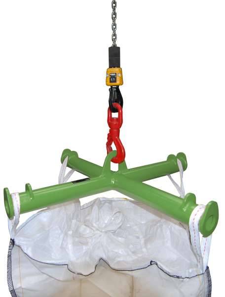 Traverse für Big-Bags TBB, lackiert, Resedagrün