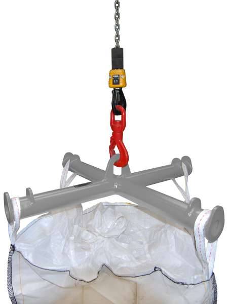 Traverse für Big-Bags TBB, lackiert, Mausgrau