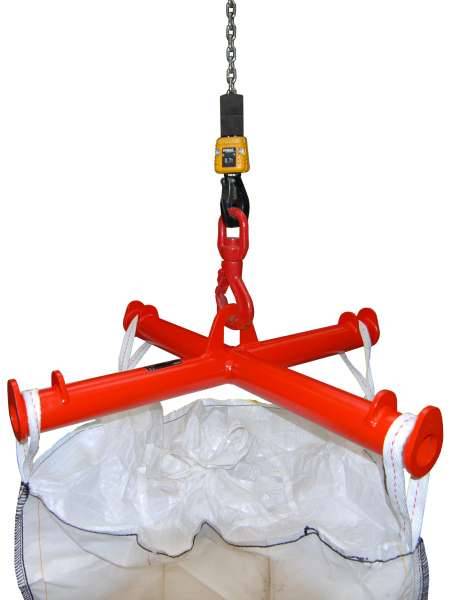Traverse für Big-Bags TBB, lackiert, Feuerrot