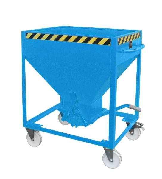 Silobehälter SR 375, lackiert, Lichtblau