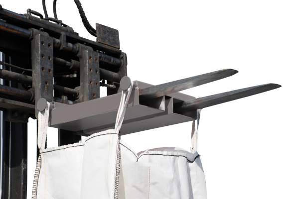 Traverse für Big-Bags TBB-E, lackiert, Mausgrau