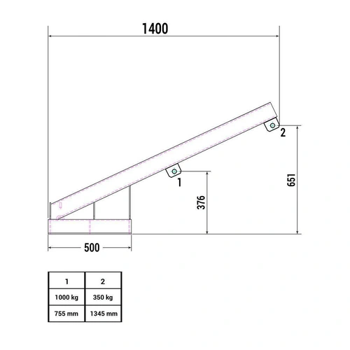 RR-Industrietechnik® Lastarm Typ RLH, TK 350 - 1.000 kg, RAL 338652-YY RR-Industrietechnik® Lastarm Typ RLH, TK 350 - 1.000 kg, RAL 338652-YY