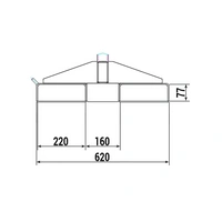 RR-Industrietechnik® Lastarm Typ RLH-T, TK 175 - 1.000 kg, t 338653-YY RR-Industrietechnik® Lastarm Typ RLH-T, TK 175 - 1.000 kg, t 338653-YY