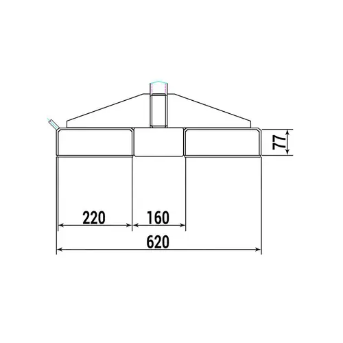 RR-Industrietechnik® Lastarm Typ RLH-T, TK 175 - 1.000 kg, t 338653-YY RR-Industrietechnik® Lastarm Typ RLH-T, TK 175 - 1.000 kg, t 338653-YY
