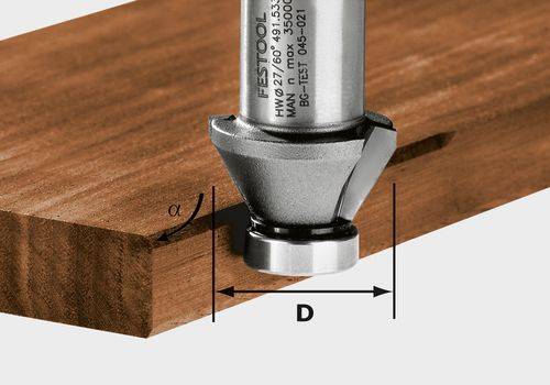 Fasefräser HW 30°-OFK 500, FESTOOL powered by UPR