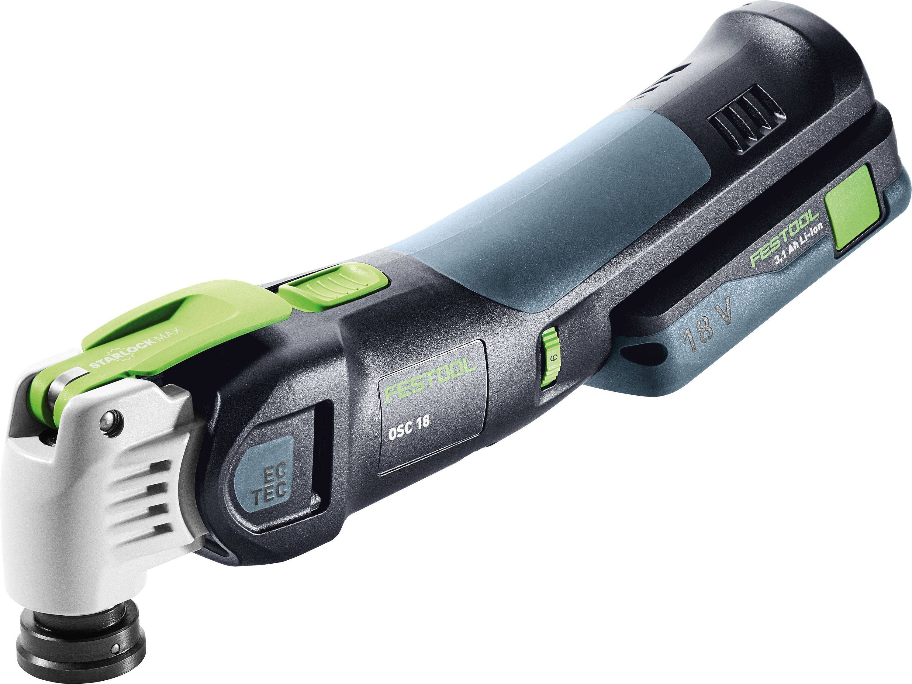 Festool Akku-Oszillierer OSC 18 HPC 4,0 EI-Set VECTURO