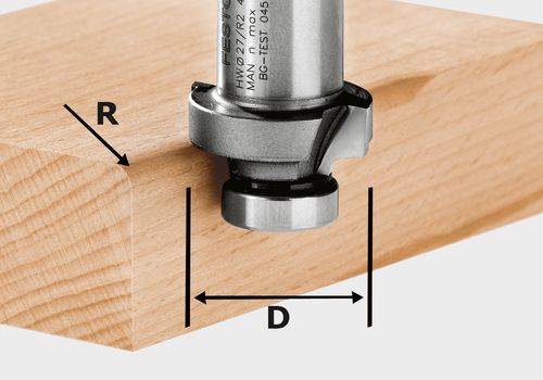 Abrundfräser HW HW R4-OFK 500