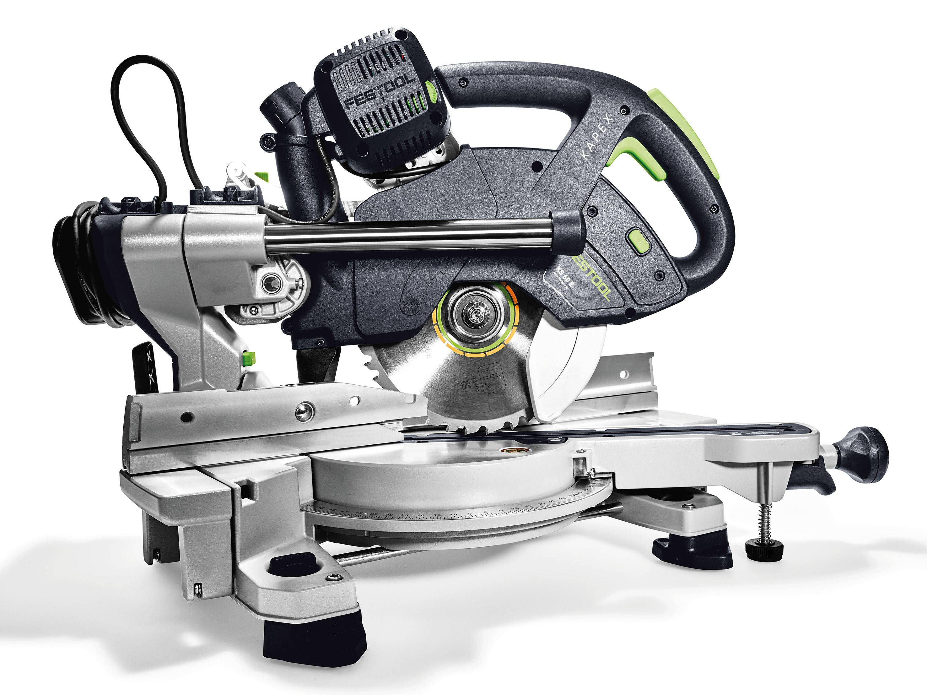 Festool KAPEX KS 60 E Set Kapp Zug Säge mit Sägeblatt ( 561728 )