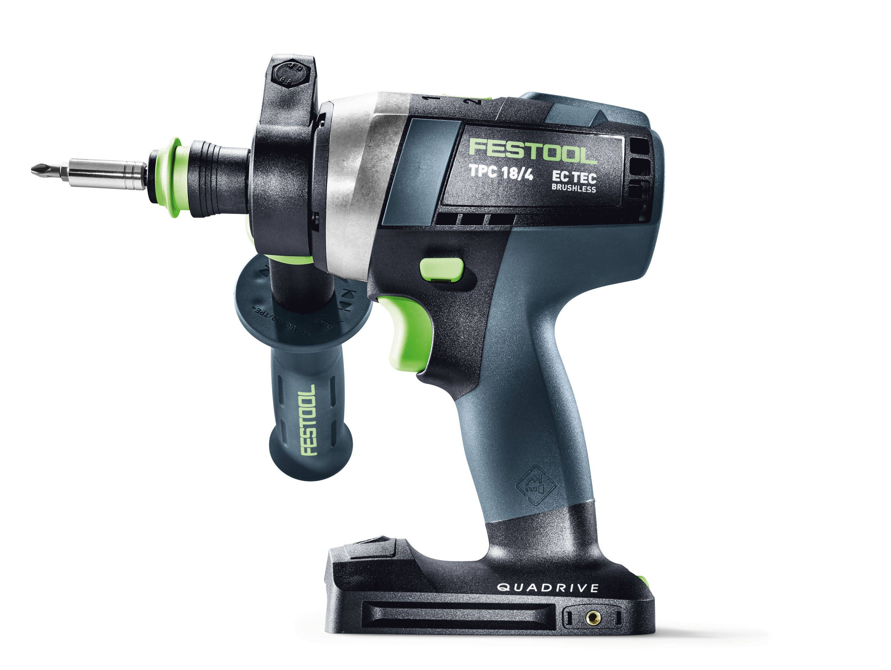 Festool Akku-Schlagbohrschrauber QUADRIVE TPC 18/4-Basic-Set