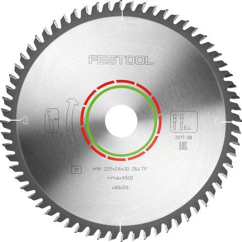Spezial-Sägeblatt 225x2,6x30 TF64