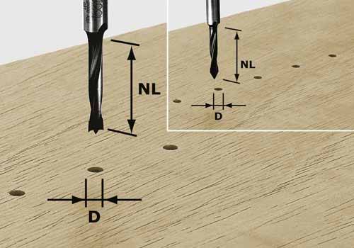 Dübelbohrer HW D3/16, FESTOOL powered by UPR